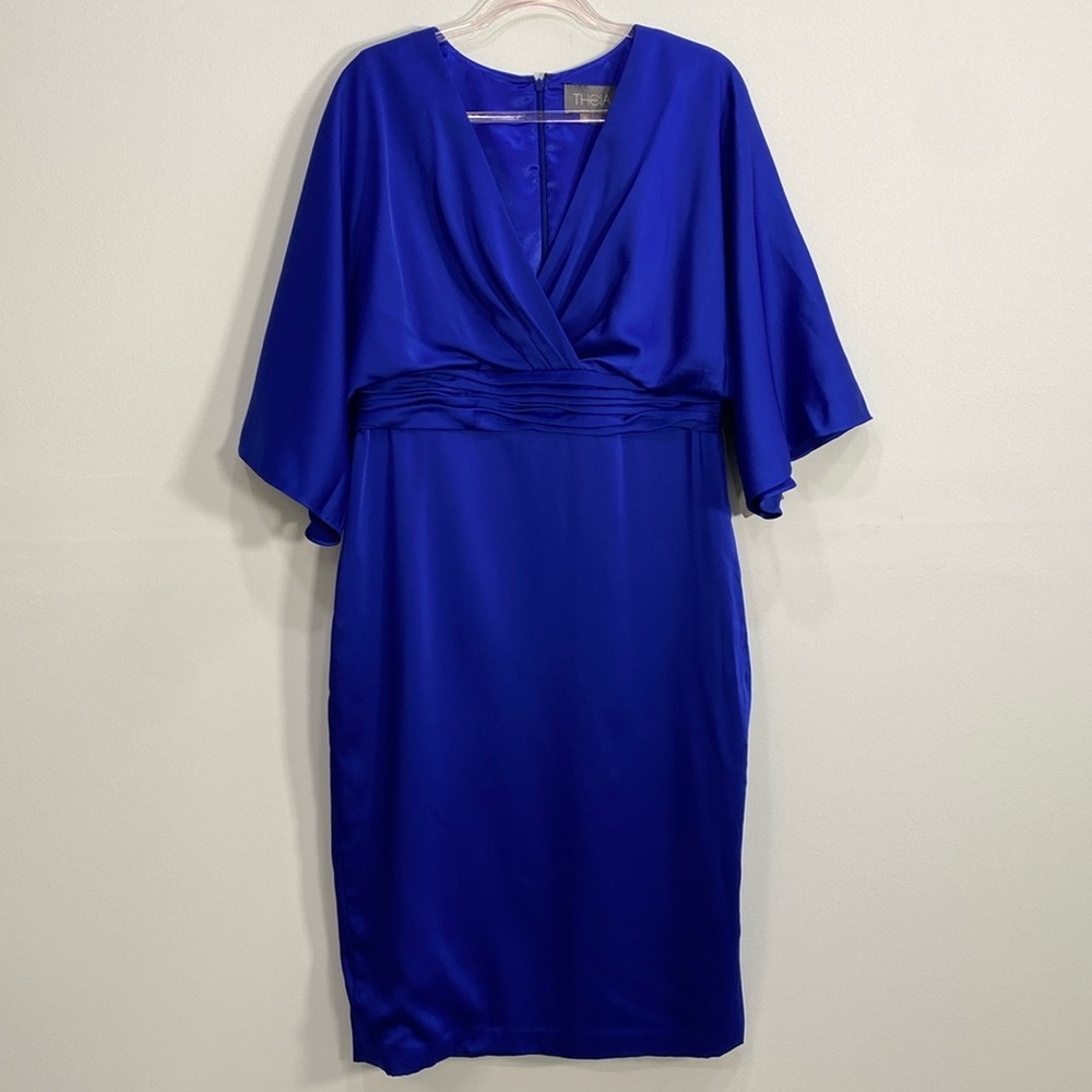 Theia Formal Dress Women's 14 Blue